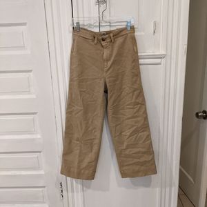 Gap Wide Leg Crop Pant size 4